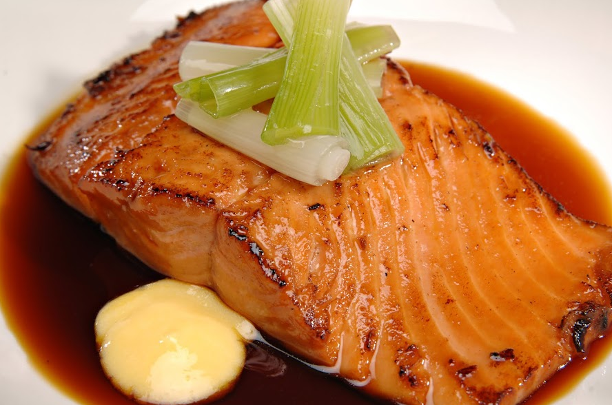 Slow Cooker Maple Salmon * *