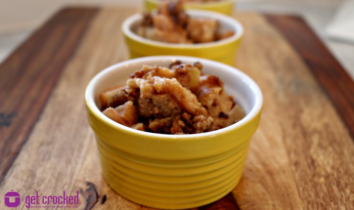 *** Slow Cooker breakfast bread pudding