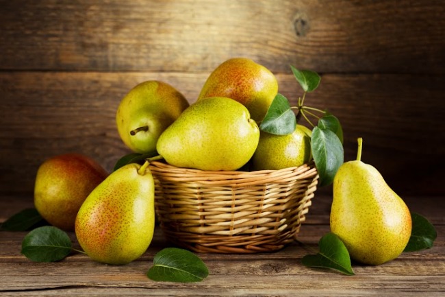 **Slow Cooker Apple Cider Pears