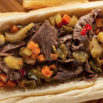Slow Cooker Chicago Style Italian Beef * *