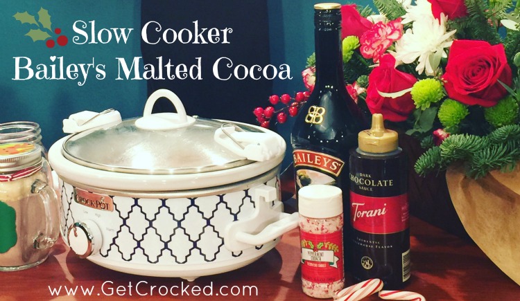 ** Slow Cooker Baileys Malted Cocoa