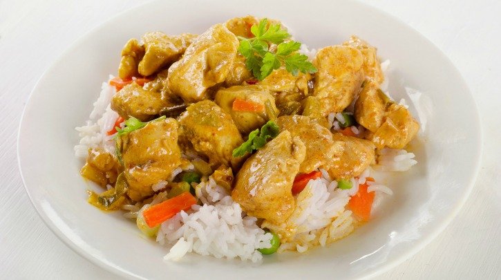 Slow Cooker Healthier Chicken Curry