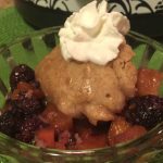 **Slow Cooker Blackberry and Peach Cobbler