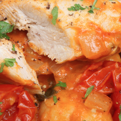 **Slow Cooker Chicken Cacciatore