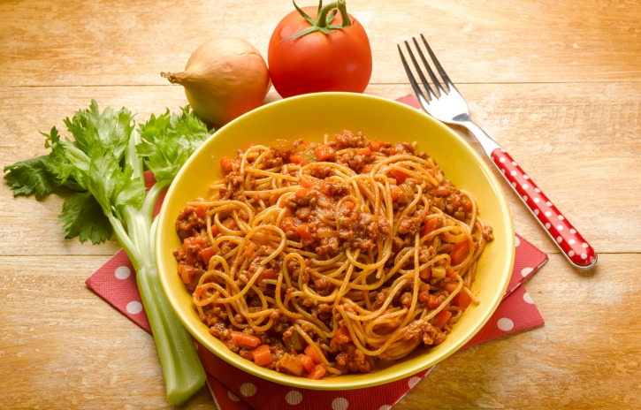 **Slow Cooker Italian Beef Spaghetti