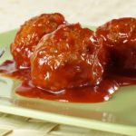 **Slow Cooker Barbecued Meatballs