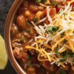 Slow Cooker Bean and Corn Chili * *