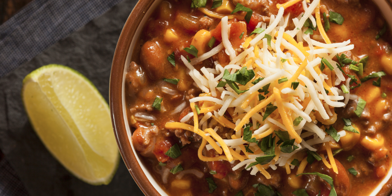 Slow Cooker Bean and Corn Chili * *