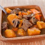 **Slow Cooker Beef Sweet Potatoes and Apple