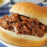 **Slow Cooker Tangy Barbecue Sandwiches