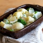 **Slow Cooker Cheesy Broccoli and Cauliflower