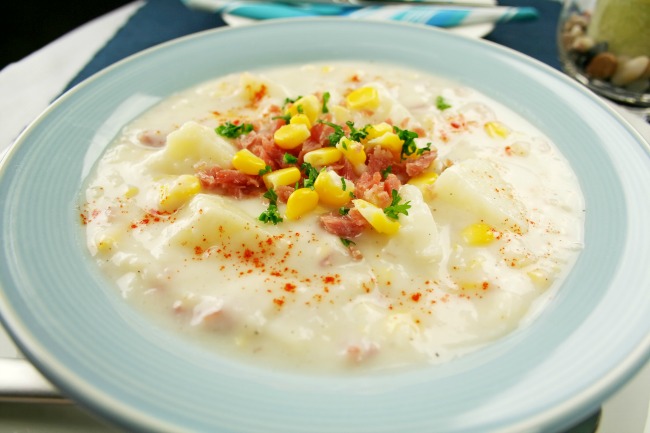 **Slow Cooker Corn and Cheese Chowder