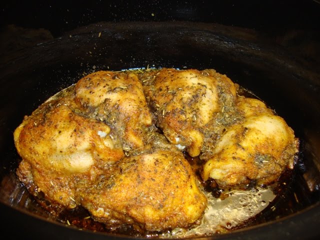 Crock Pot Fried Chicken