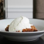 **Slow Cooker Peach Dump Cake