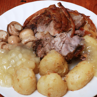 Slow Cooker Apple Glazed Pork Roast * *