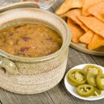 **Slow Cooker Cheesy Bean Dip