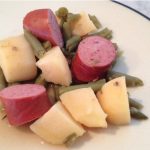 **Slow Cooker Sausage Potato and Green Beans