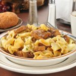 *Slow Cooker Beef Tips with Noodles