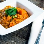 **Slow Cooker Butternut Squash Risotto