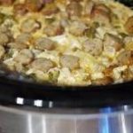 Slow Cooker Breakfast Casserole with Salsa