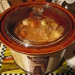 Crock Pot Sauerkraut and Bologna