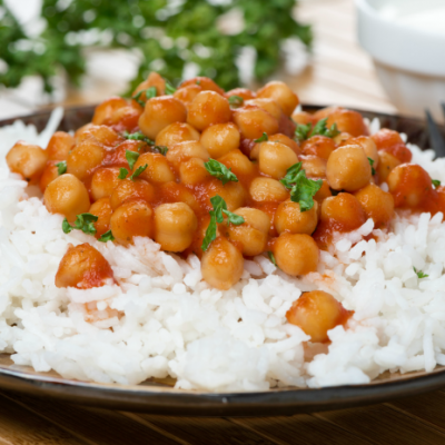 **Slow Cooker Chickpeas in Tomato Sauce