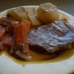 Round Steak, Potatoes and Carrots