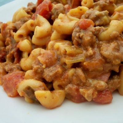 bacon cheeseburger mac