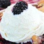**Slow Cooker Red White and Blue Cobbler