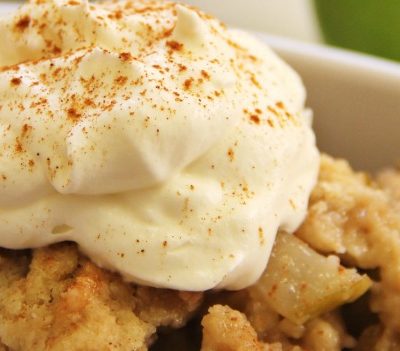 SLow Cooker Apple Pecan Crisp