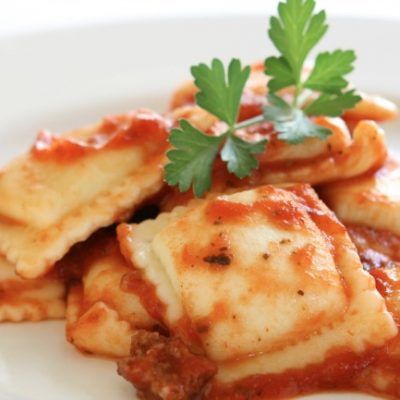 **Slow Cooker Ravioli