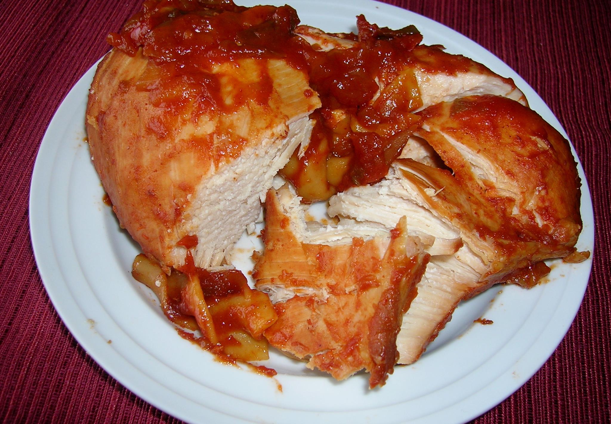 Crock Pot Manwich Chicken
