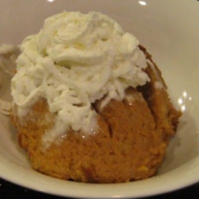 Slow Cooker Pumpkin Pie Pudding **
