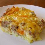 Crock Pot Sausage and Egg Casserole