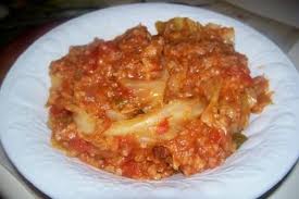 Crock Pot Cabbage Roll Casserole