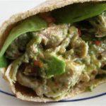 Crock Pot Chicken Pesto Pita