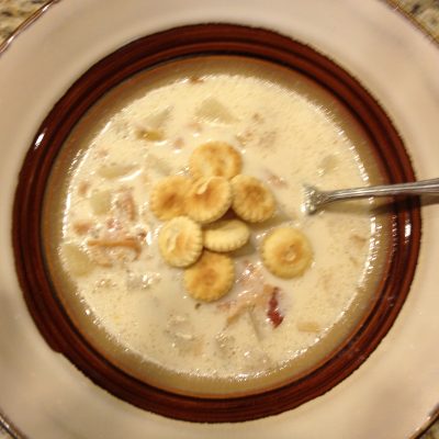 Crock Pot Clam Chowder * *