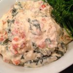 **Slow Cooker Hot Spinach and Red Pepper Dip