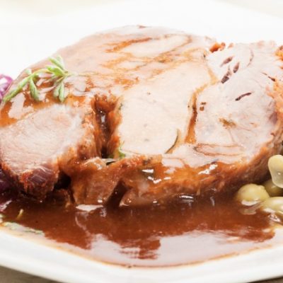 **Slow Cooker Apple Cider Pork Roast
