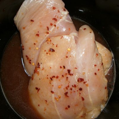 Crock Pot Drunken Chicken