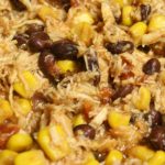 Crock Pot Creamy Black Bean Salsa Chicken