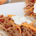 Slow Cooker Shredded Pork Tacos * *