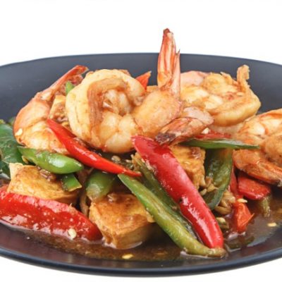 **Slow Cooker Shrimp Stir Fry
