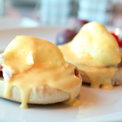 Slow Cooker Mock Eggs Benedict