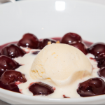 Slow Cooker Cherries Jubilee* *