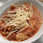 Slow Cooker Lasagna Soup