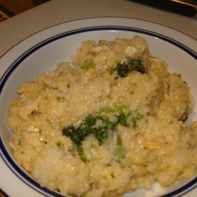 Cheesy Chicken and Rice
