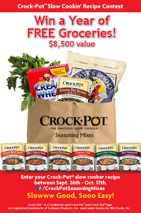 Crock-Pot Seasonings Contest
