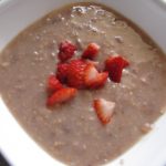 Slow Cooker Strawberry Lemonade Oatmeal