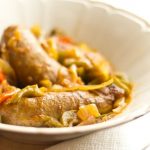 **Slow Cooker Paleo Sausage and Peppers